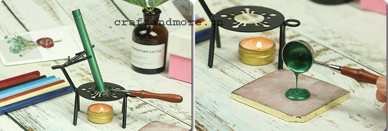 Cách làm và dùng con dấu sáp để có chiếc wax seal