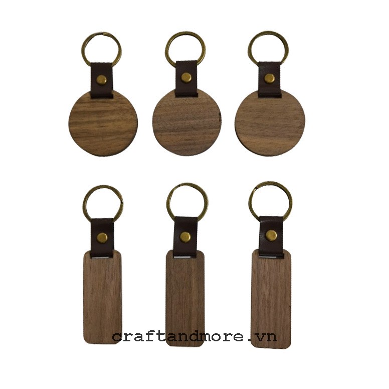 Móc khóa gỗ - phôi móc khóa gỗ sỉ, lẻ, giá rẻ đẹp nhất Tp Hồ Chí Minh, Hà Nội