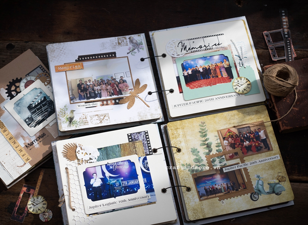 Vì sao scrapbook farewell lại đặc biệt đến thế?