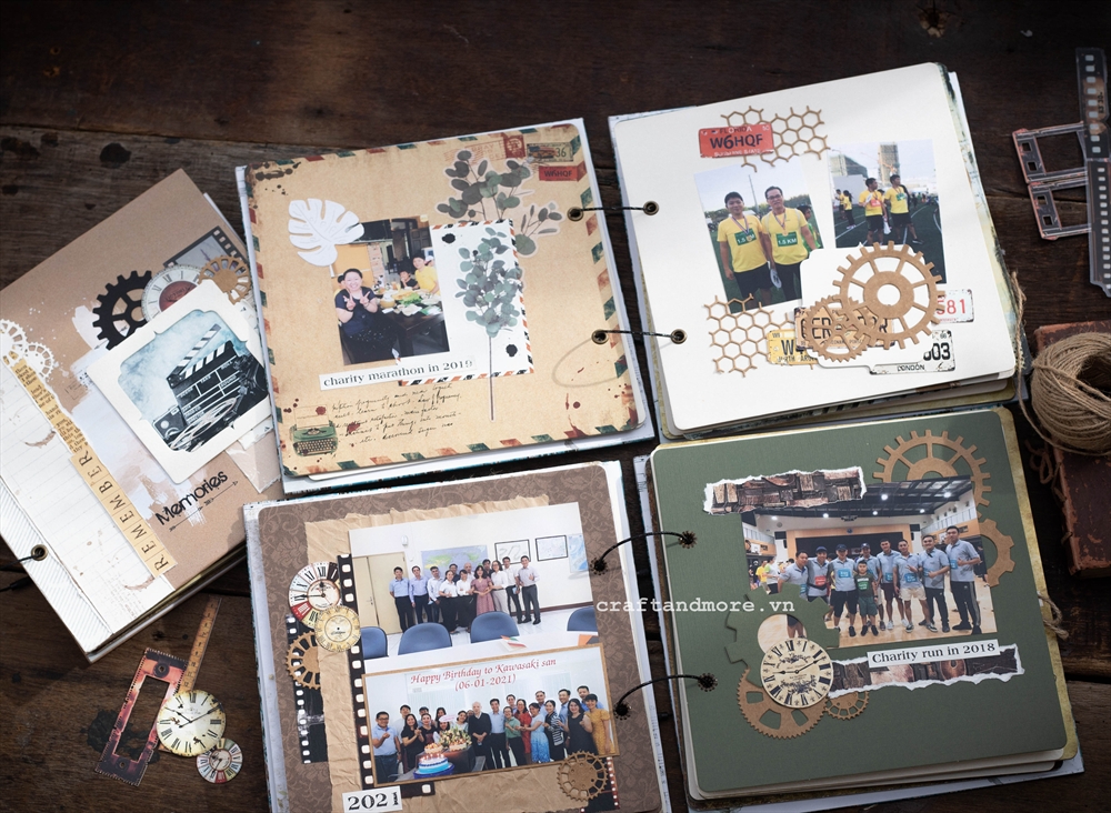 Scrapbook – món quà chia tay mang giá trị tinh thần vượt thời gian