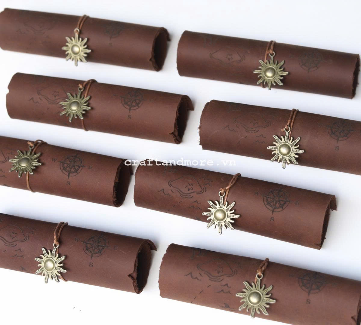 Thiệp handmade da bò