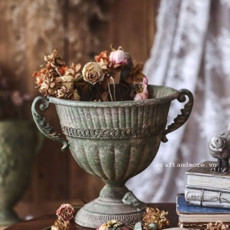 Bình cắm hoa trang trí nội thất vintage Craft & More Vietnam