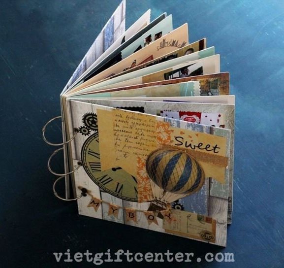 Dịch Vụ Làm & Trang Trí Scrapbook Album Ảnh Handmade Theo Yêu Cầu [Đặc  Biệt] Craft & More Vietnam