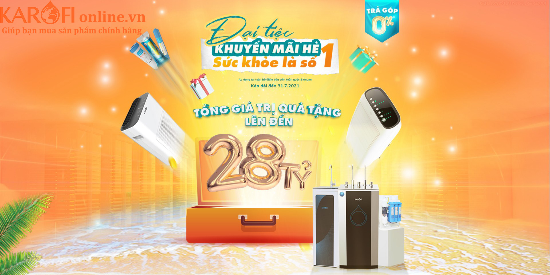 ĐẠI TIỆC KHUYẾN MÃI HÈ - SỨC KHỎE LÀ SỐ 1