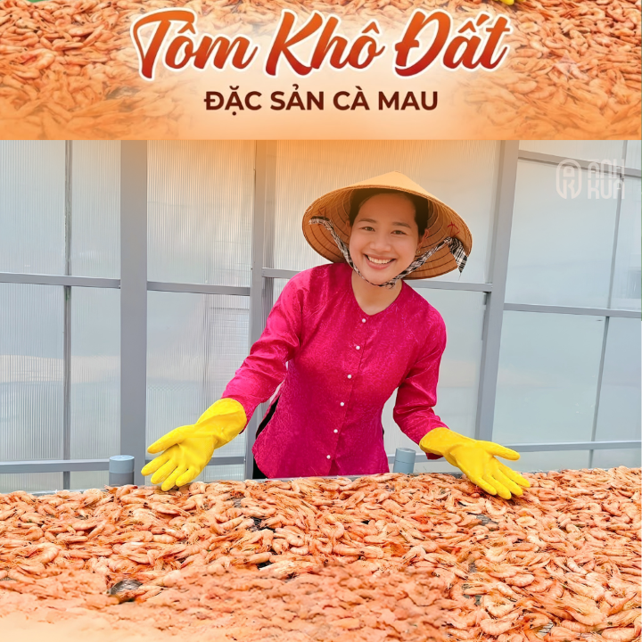Hành trình một mẻ tôm khô đất Cà Mau, từ vuông tôm đến bàn ăn