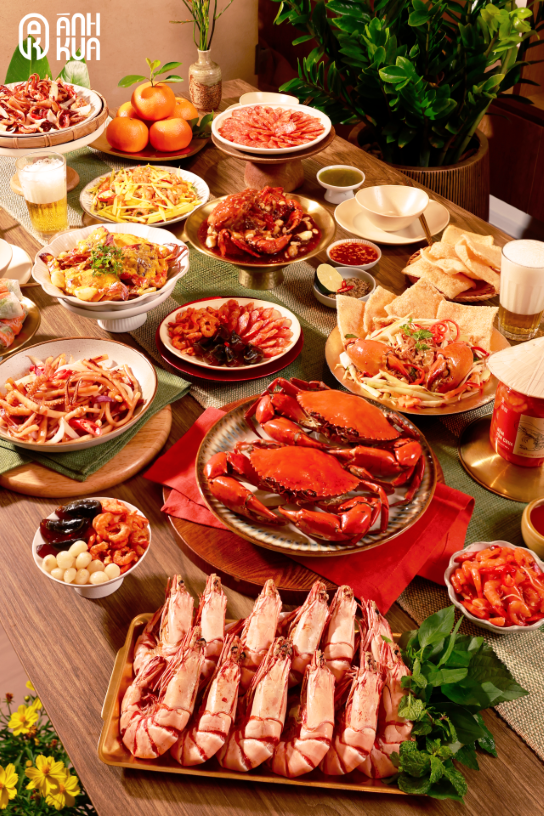 Mâm cơm dịp Lễ Tết