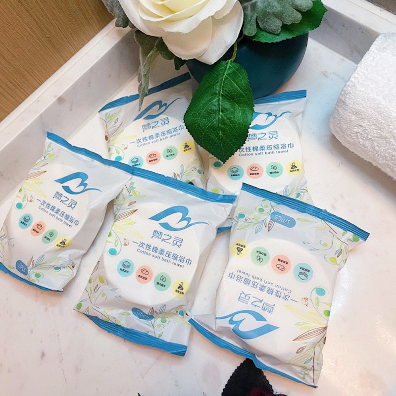 KHĂN NÉN DU LỊCH LỚN ( 70 CM X 140 CM )