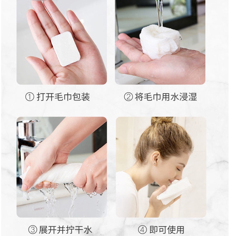 KHĂN GIẤY NÉN MINI ( MÀU ĐỎ)