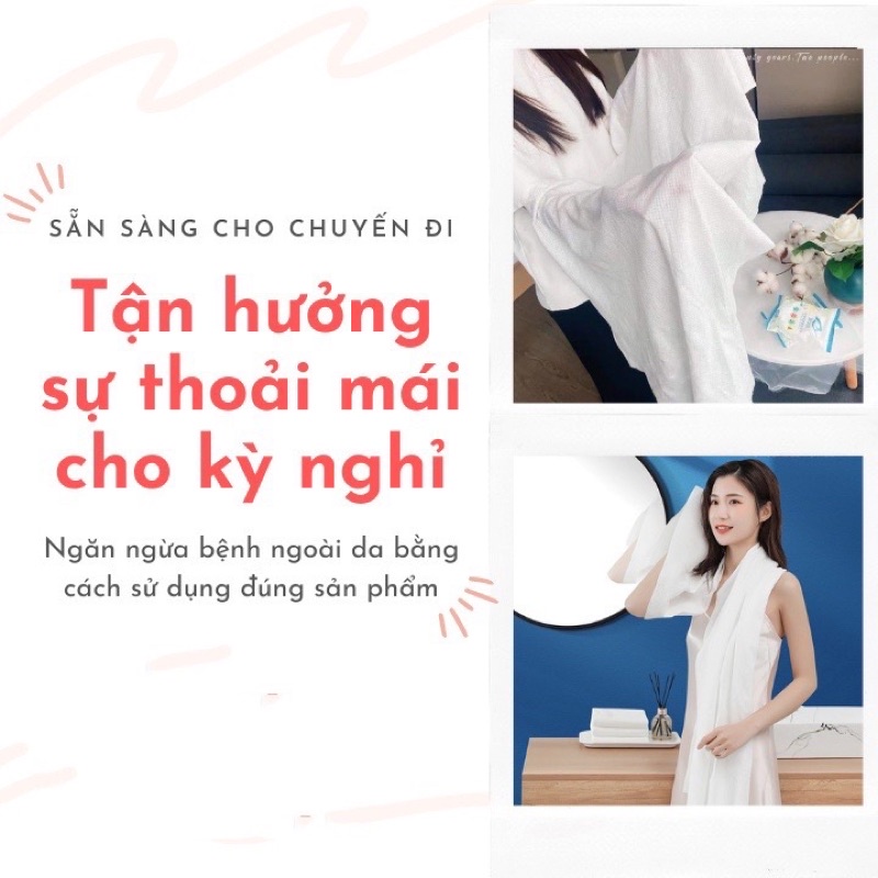 KHĂN NÉN DU LỊCH LỚN ( 70 CM X 140 CM )