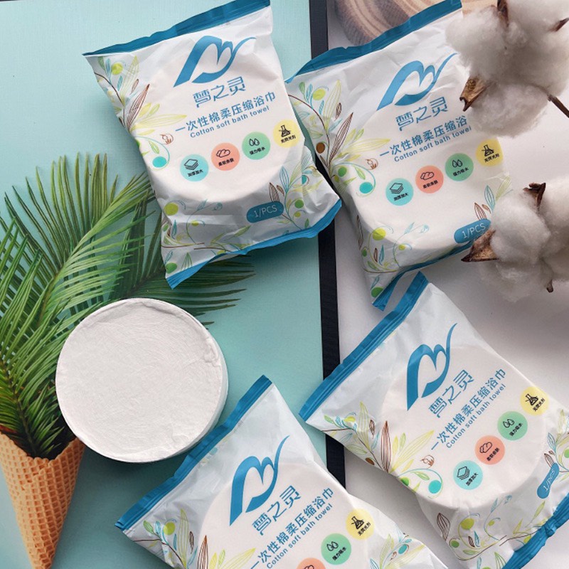 KHĂN NÉN DU LỊCH LỚN ( 70 CM X 140 CM )