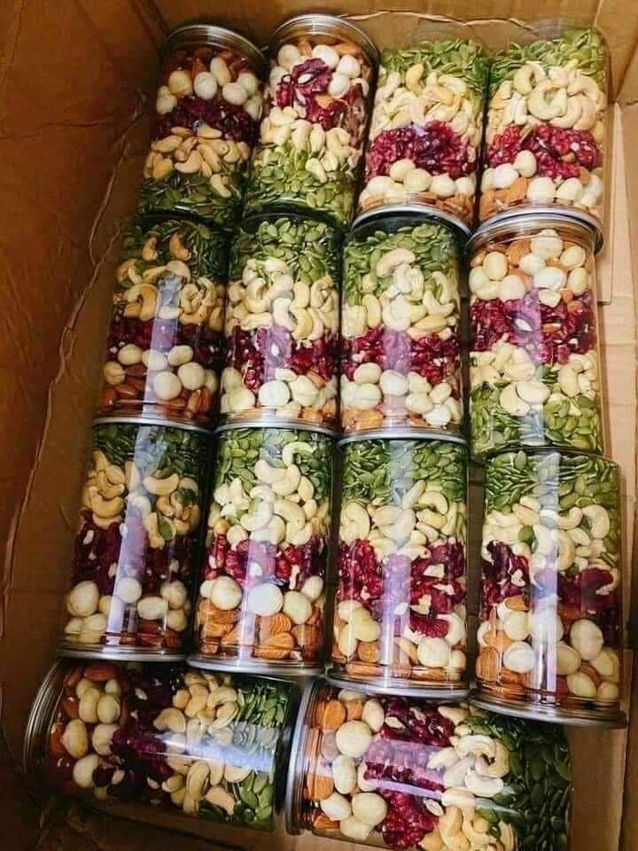 HẠT DINH DƯỠNG MIX 5 LOẠI SỊN XÒ LON PET 500 GR