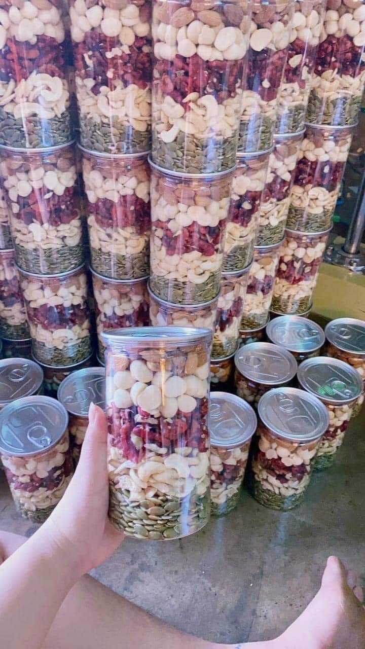 HẠT DINH DƯỠNG MIX 5 LOẠI SỊN XÒ LON PET 500 GR