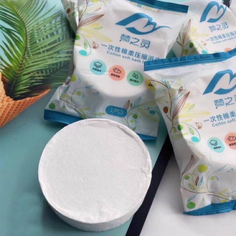 KHĂN NÉN DU LỊCH LỚN ( 70 CM X 140 CM )