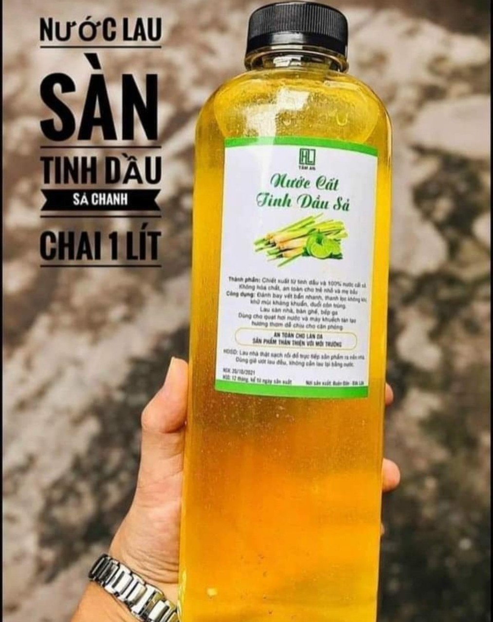NƯỚC LAU SÀN SẢ CHANH