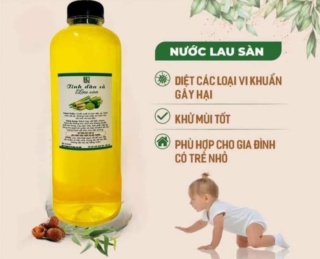 NƯỚC LAU SÀN SẢ CHANH