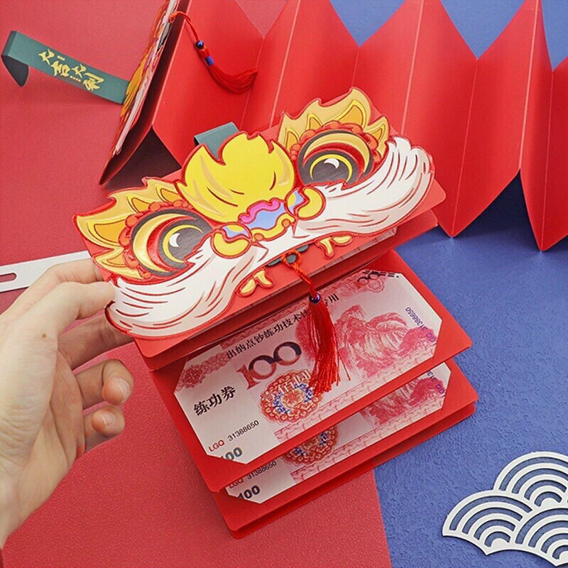 BAO LÌ XÌ XẾP LỚP 2 NGĂN