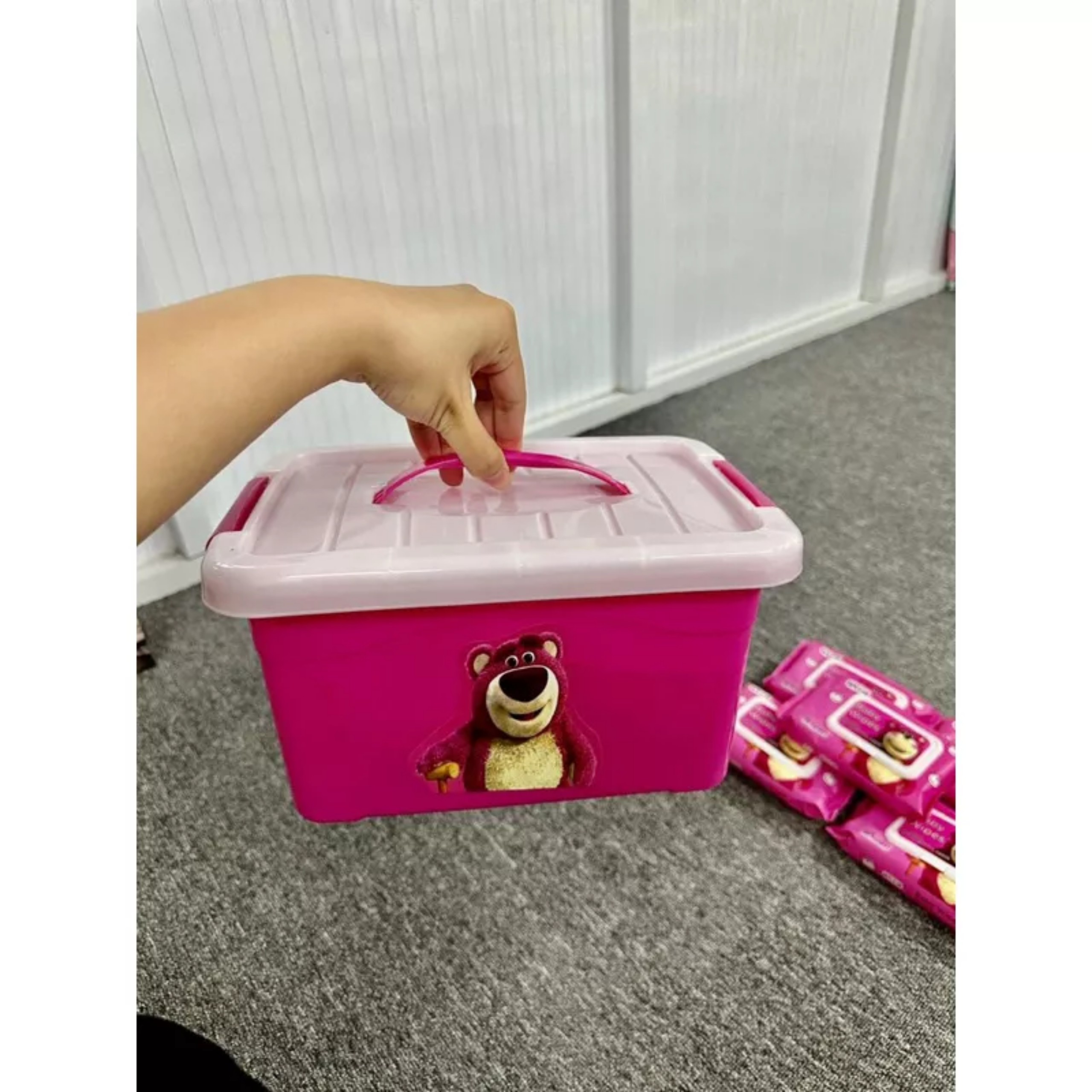 10 BỊCH GIẤY GẤU DÂU + XÔ NHỰA