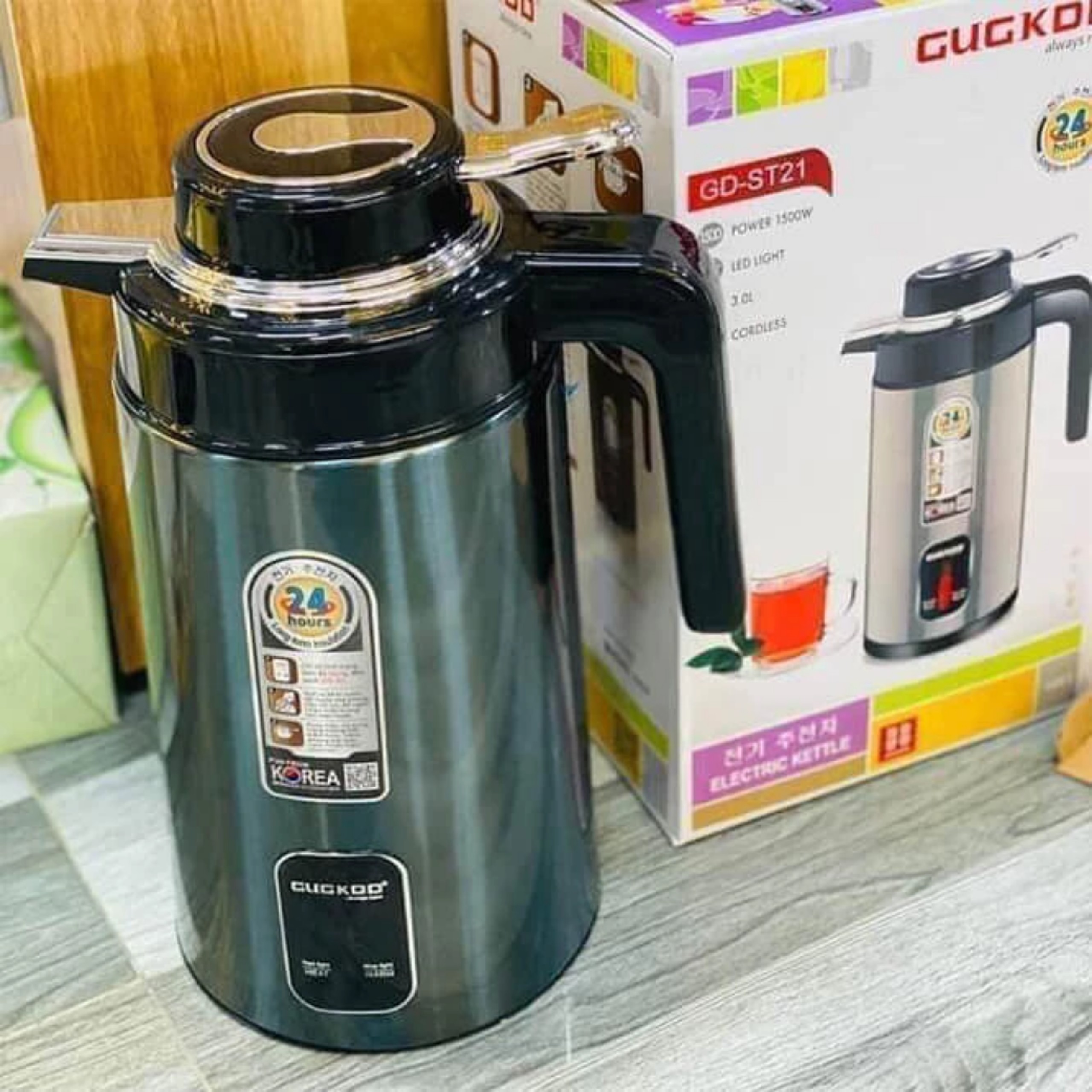 ẤM SIÊU TỐC GIỮ NHIỆT ST21