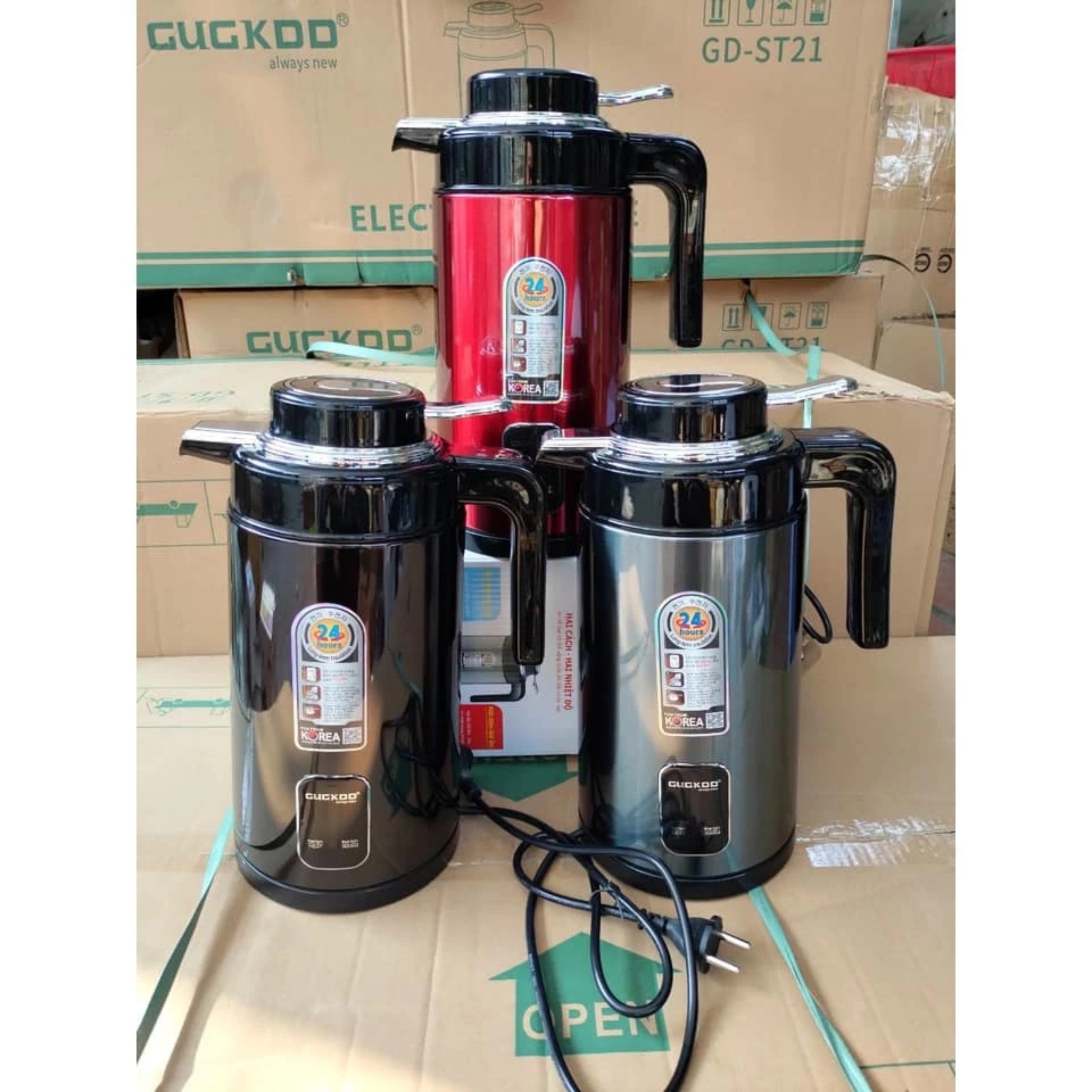 ẤM SIÊU TỐC GIỮ NHIỆT ST21