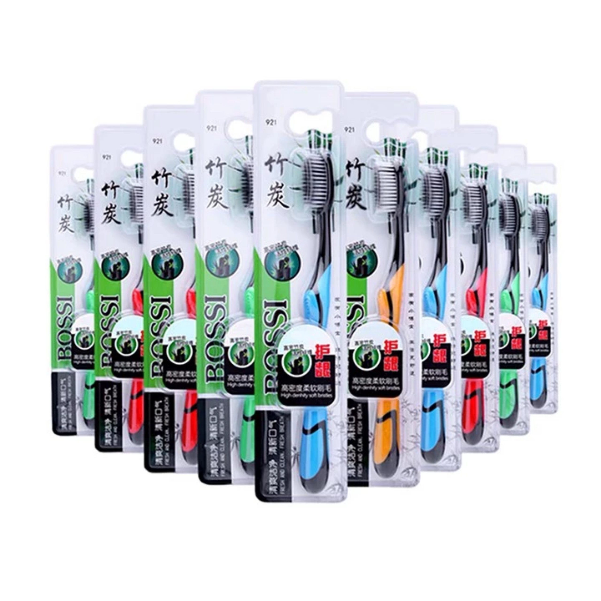 HỘP 30 BÀN CHẢI THAN TRE