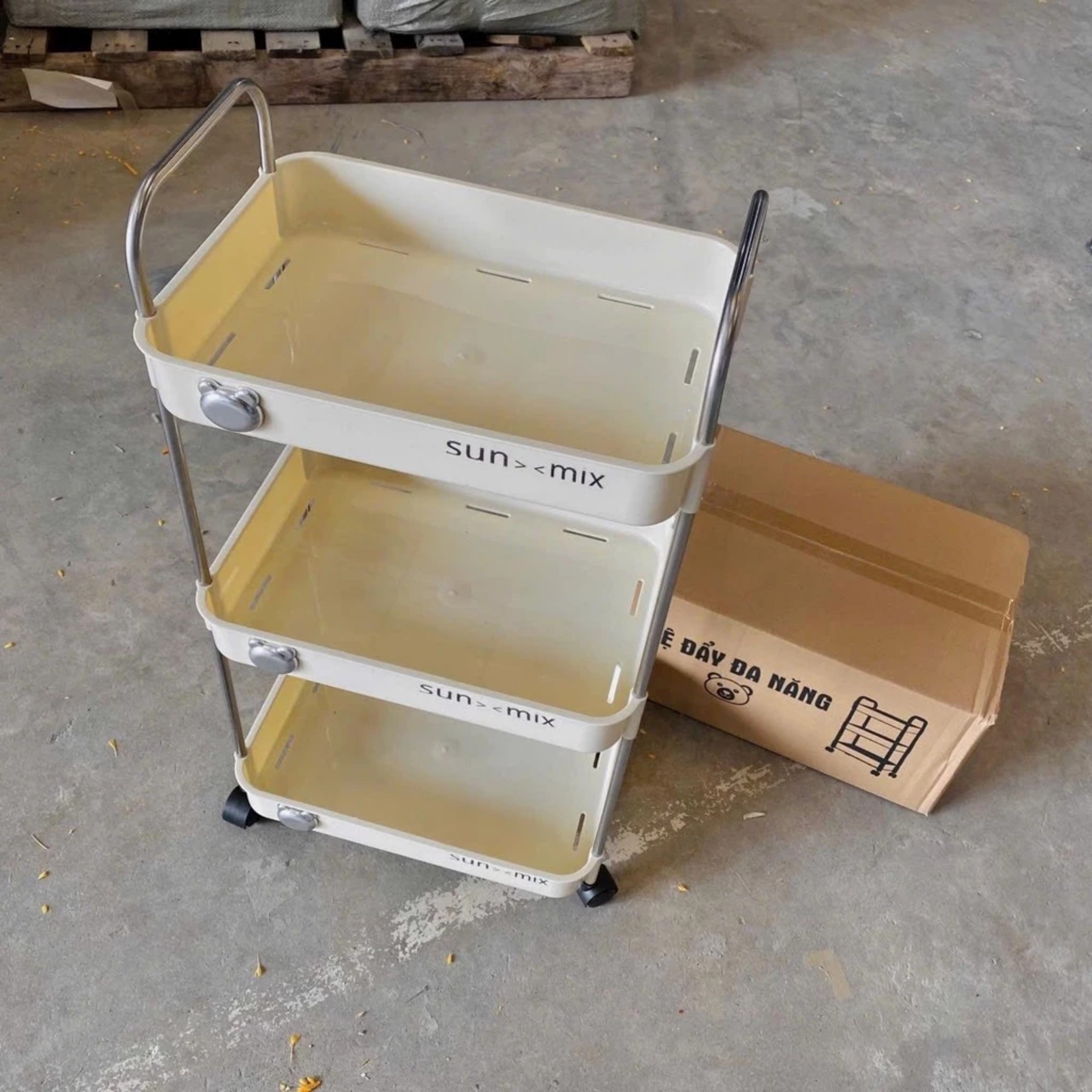 KỆ GẤU SUNMI 3 TẦNG