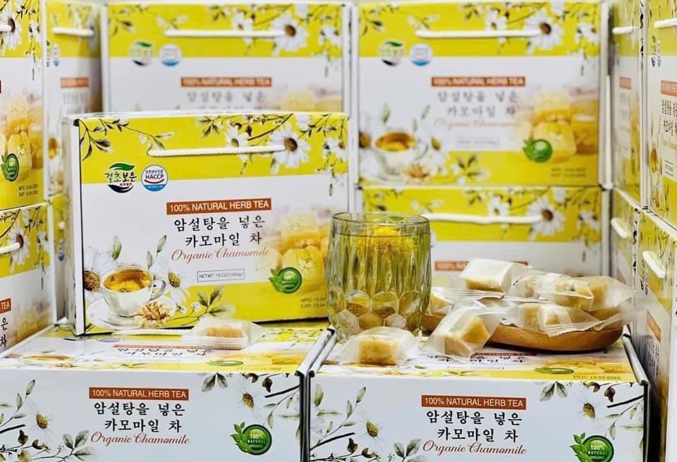 TRÀ HOA CÚC ĐƯỜNG PHÈN