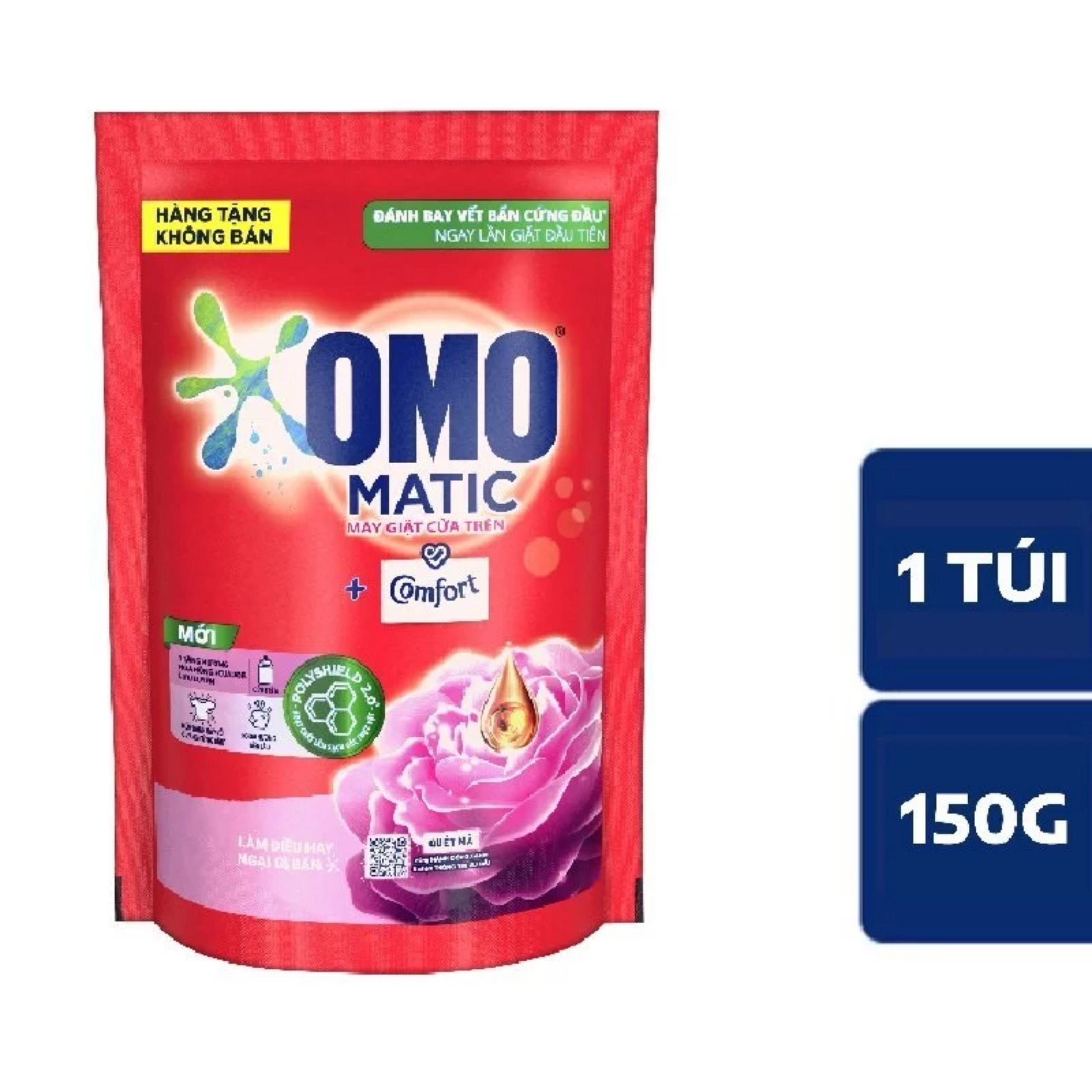 Bột Giặt OMO Hương Comfort tinh dầu thơm ngất ngây ( MÀU ĐỎ )