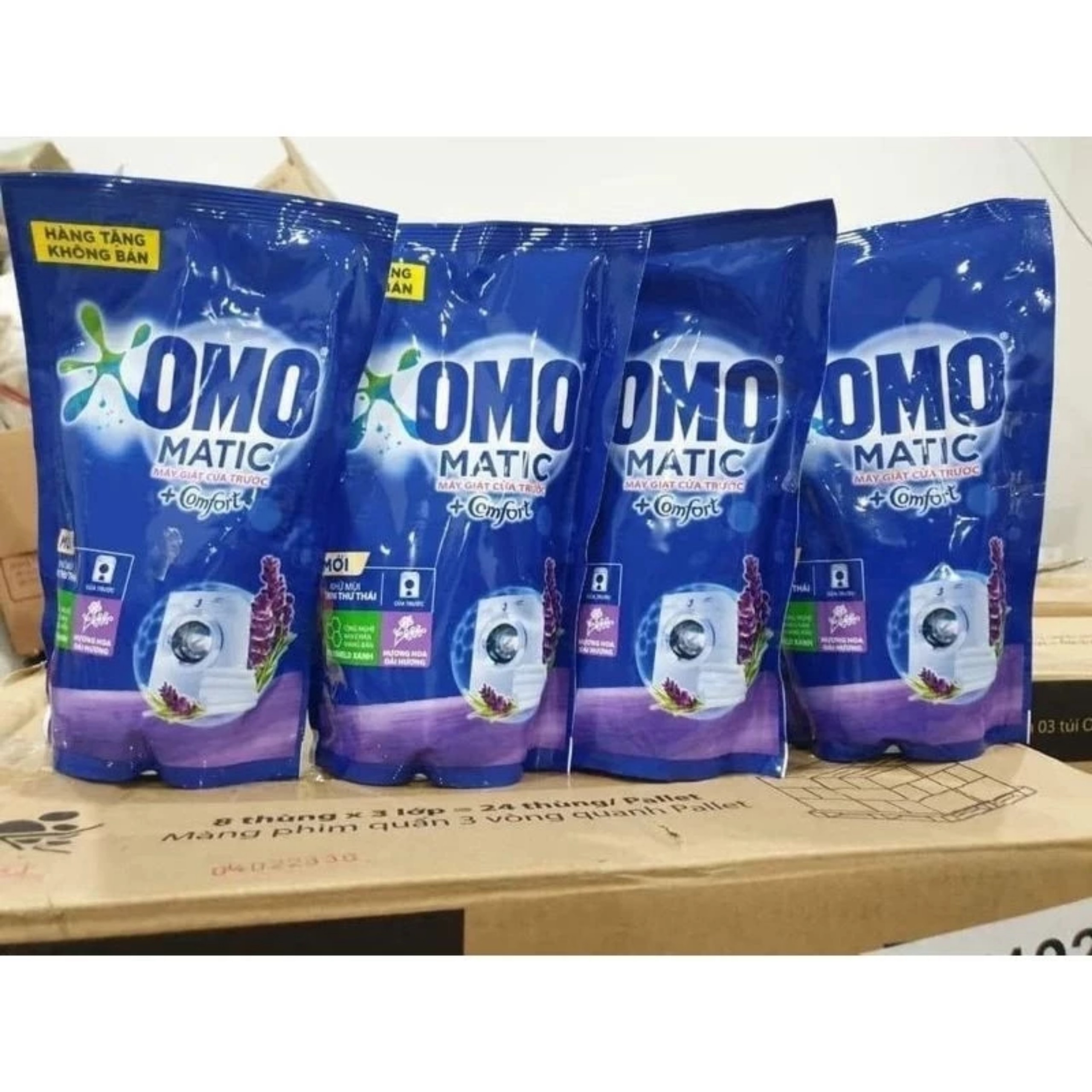 NƯỚC GIẶT OMO CỬA TRƯỚC ( MÀU XANH )