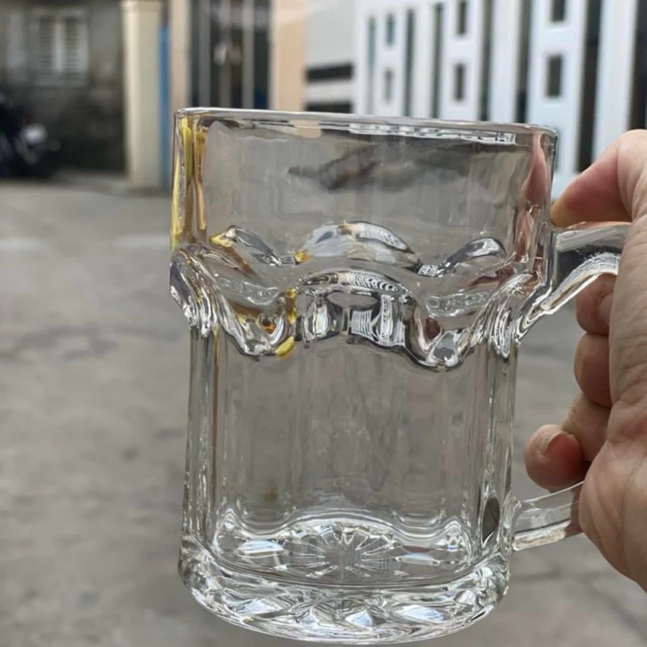 BỘ 2 LY HỘP CLEAR