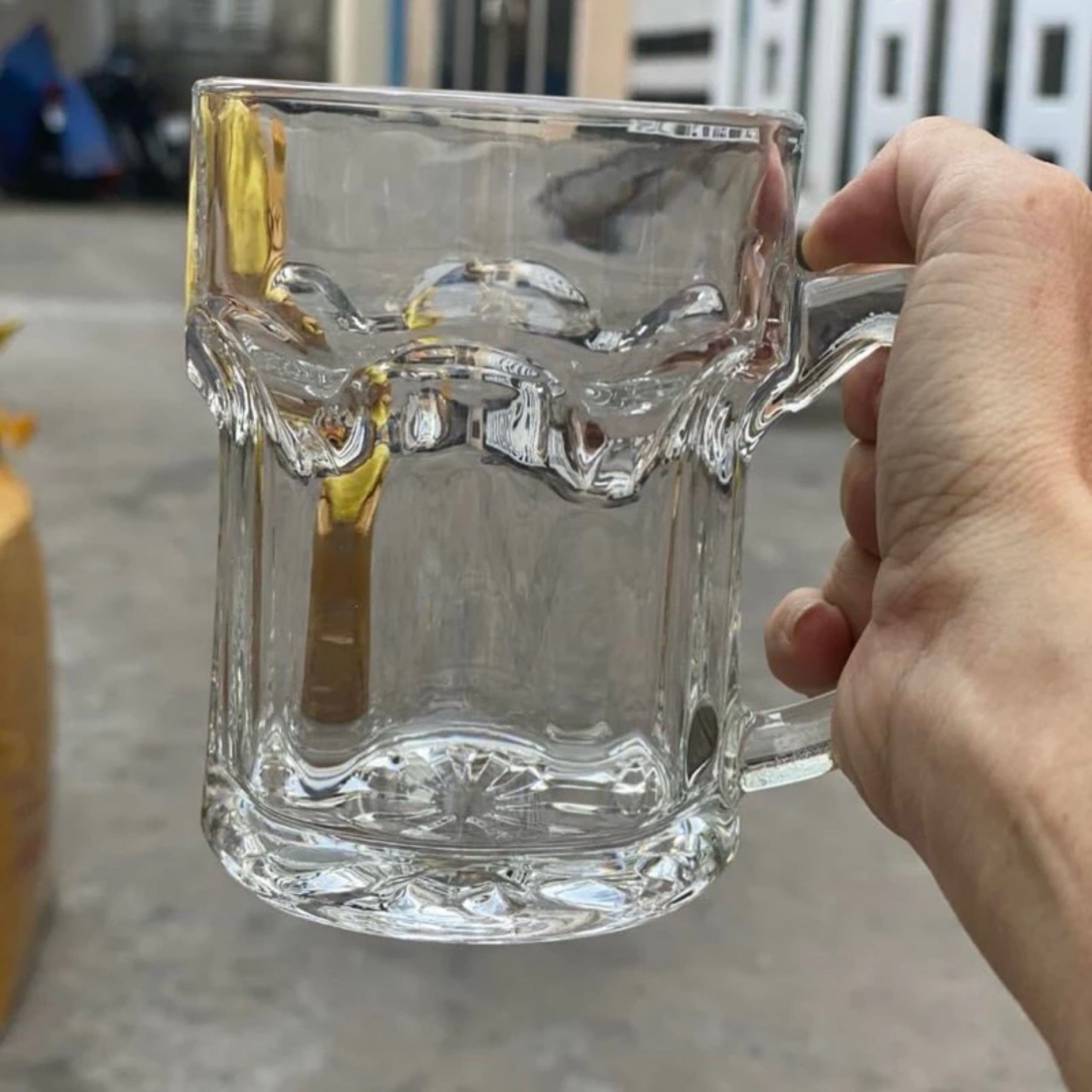 BỘ 2 LY HỘP CLEAR