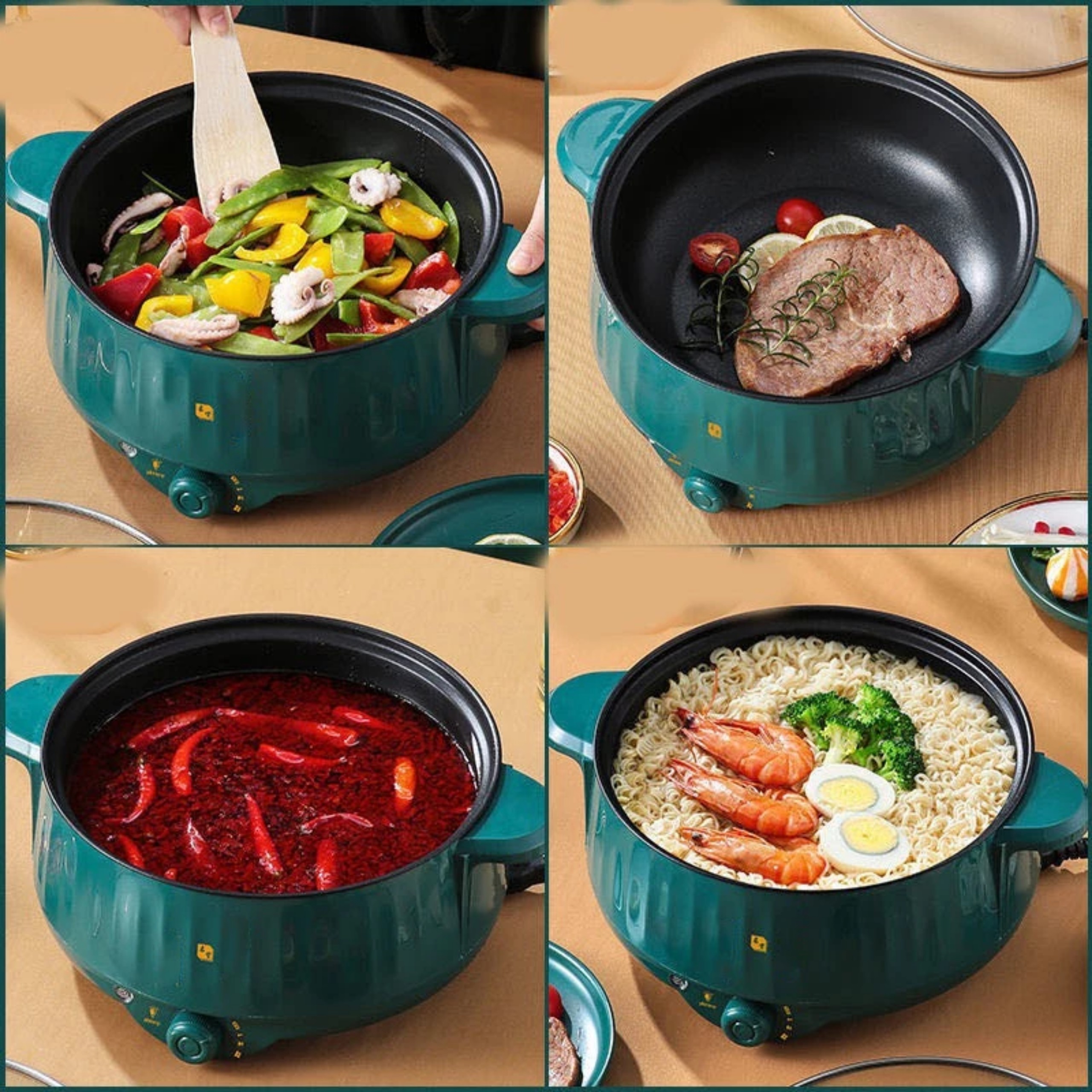 NỒI LẨU ĐIỆN VÂN ĐÁ 28 CM