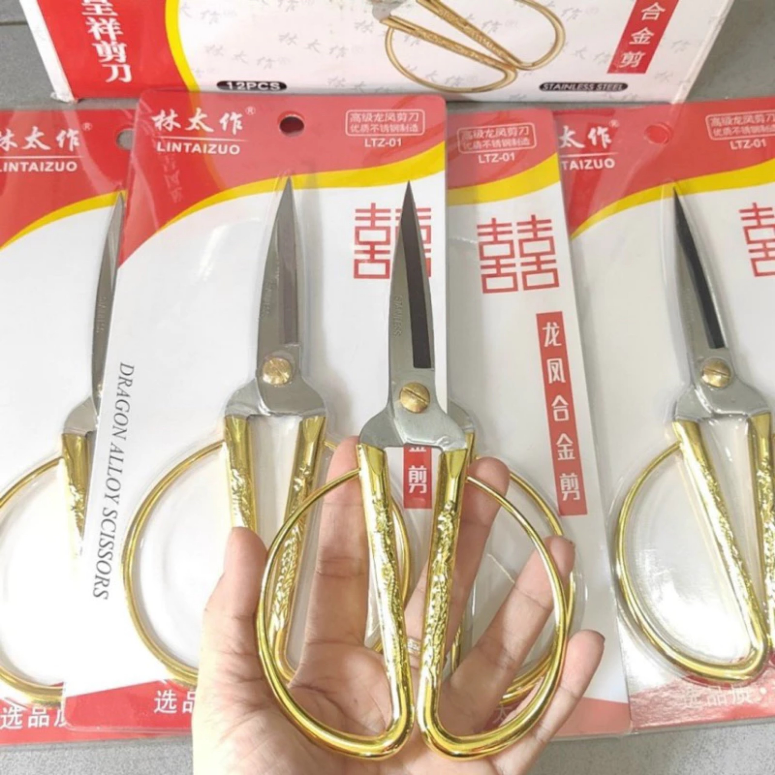 KÉO RỒNG PHỤNG CÁN VÀNG