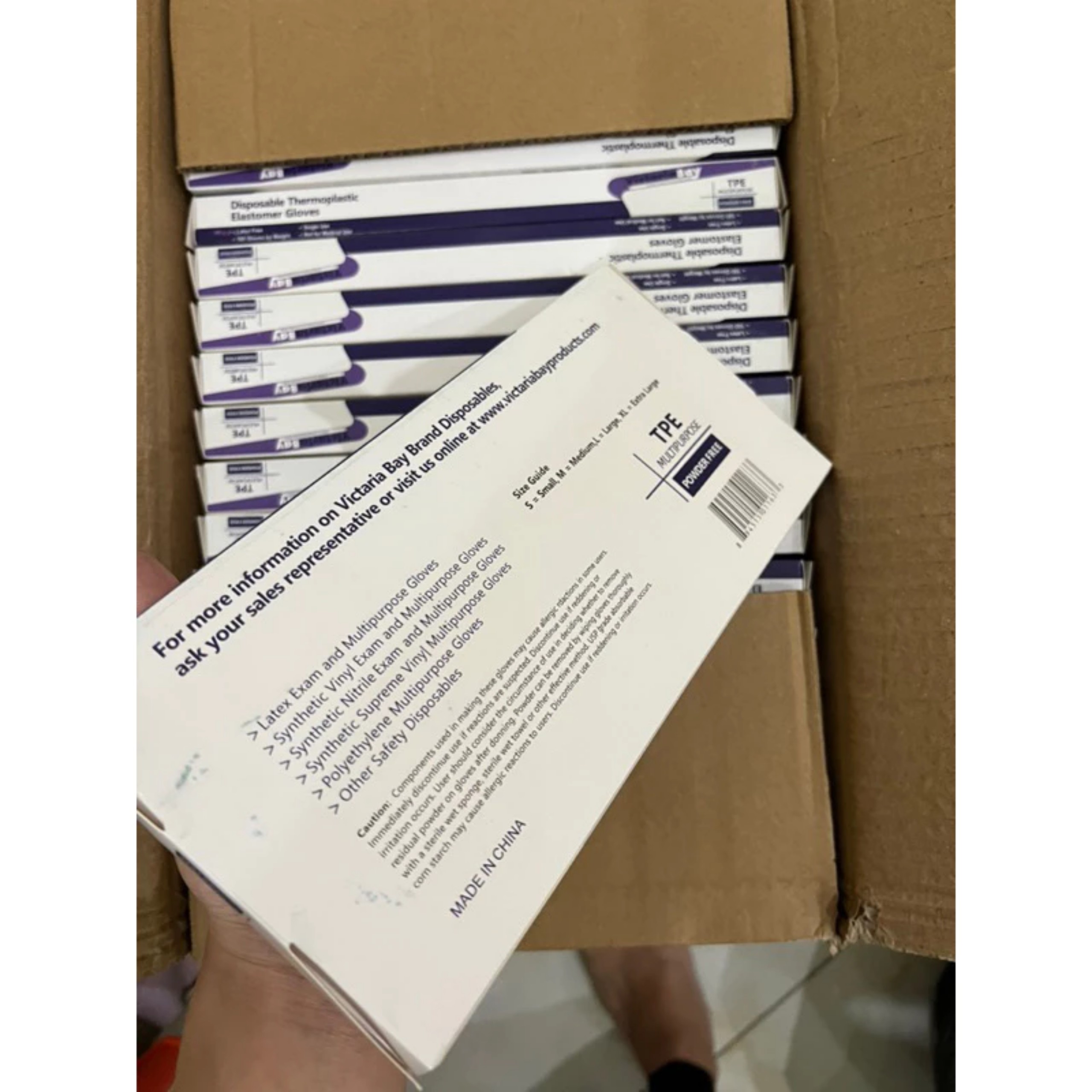 HỘP GĂNG TAY VITORIA BAY