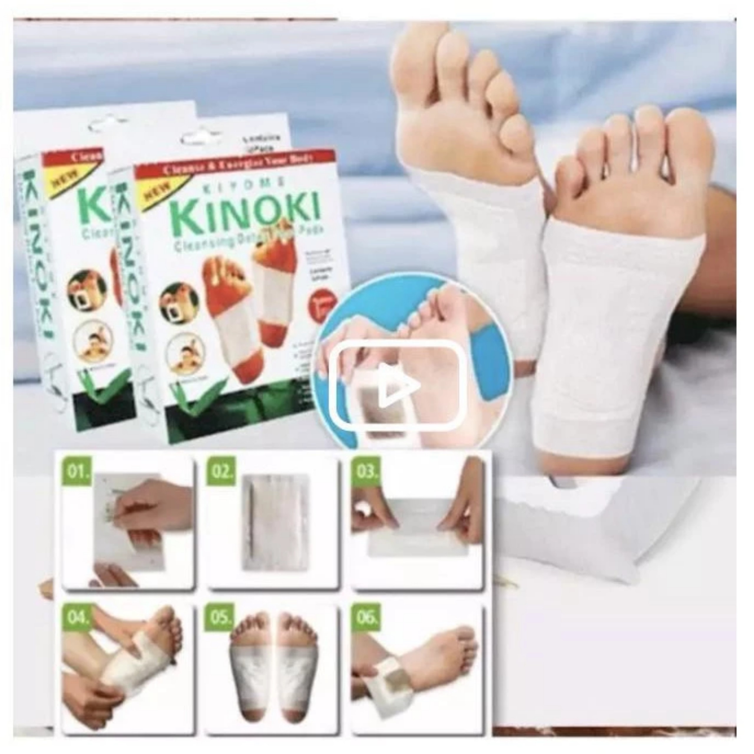 HỘP DÁN CHÂN KINOKI