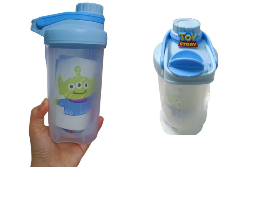 BÌNH NHỰA LẮC GẤU DÂU