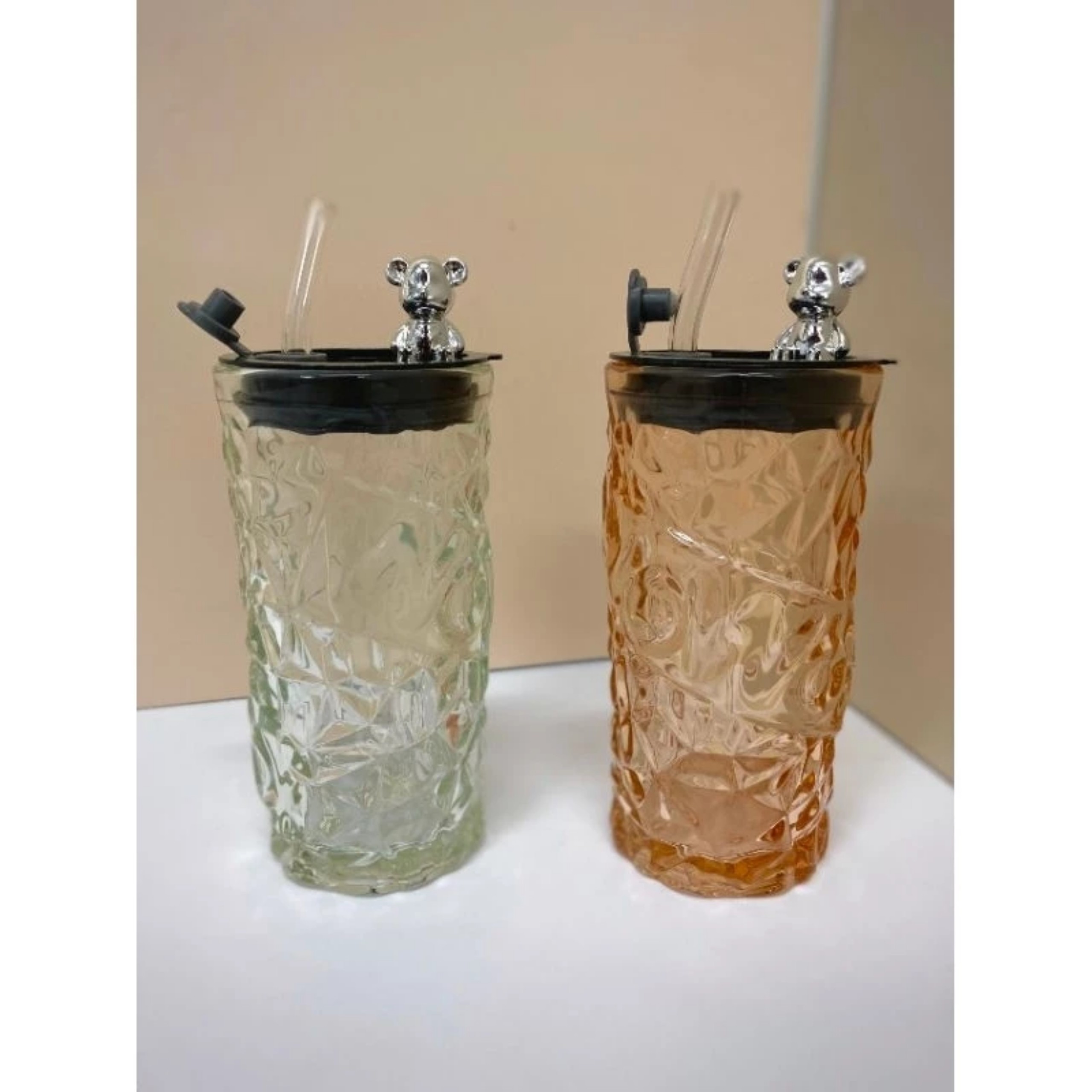 BÌNH THỦY TINH GẤU 330ML