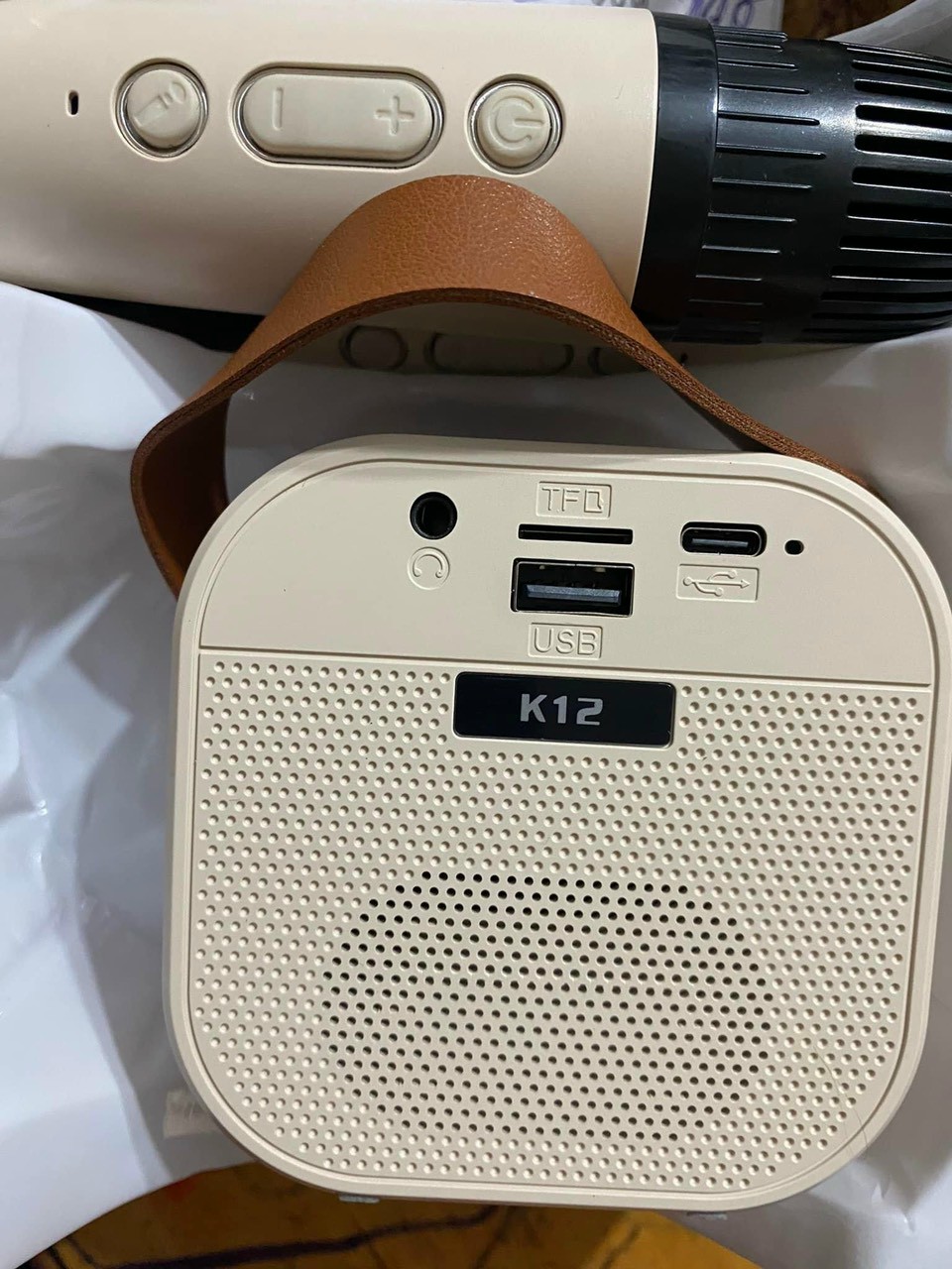 Loa Bluetooth Không Dây K12 Kèm 2 Micro