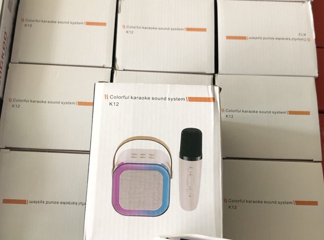 Loa Bluetooth Không Dây K12 Kèm 2 Micro