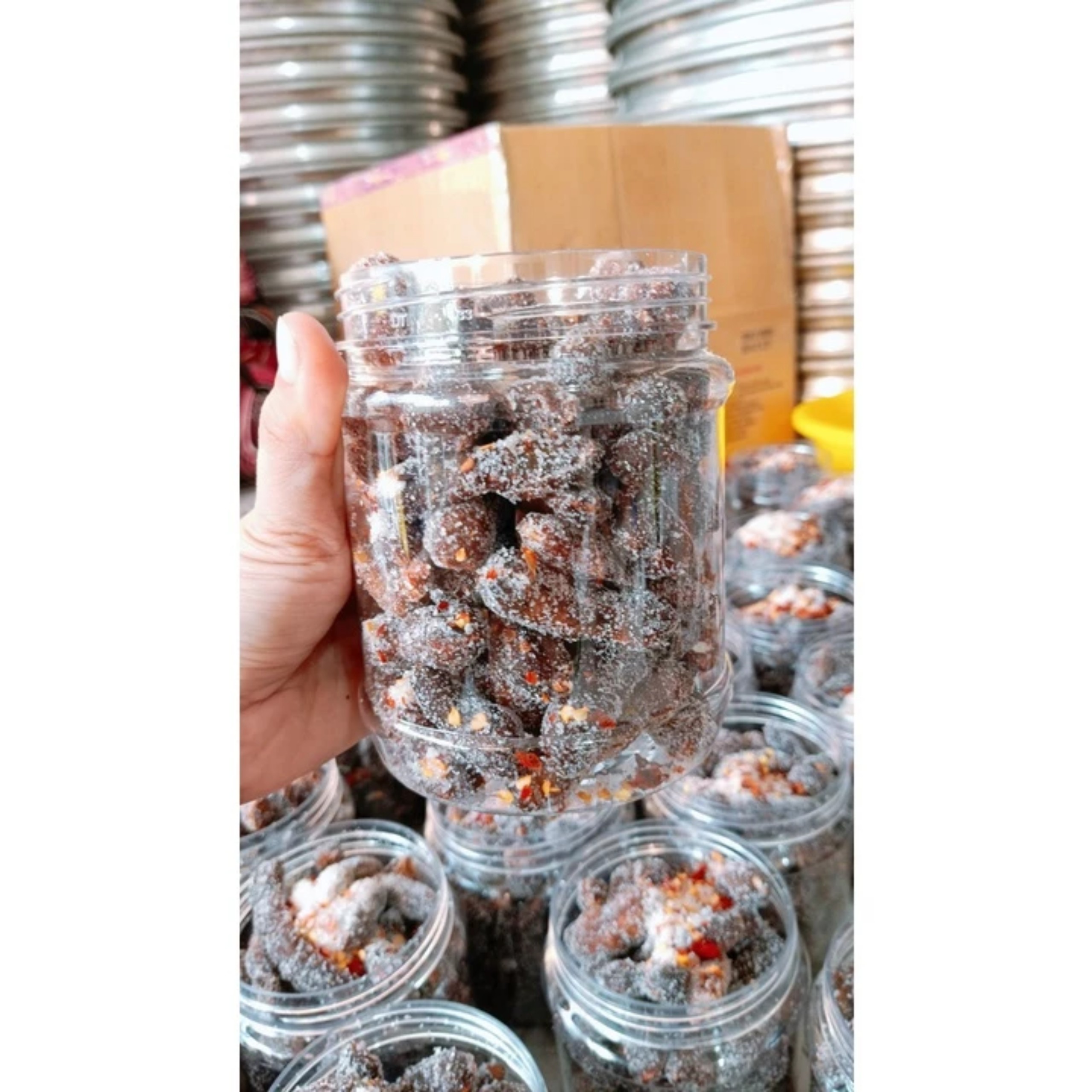 ME ĐƯỜNG MUỐI ỚT HŨ 500 GR