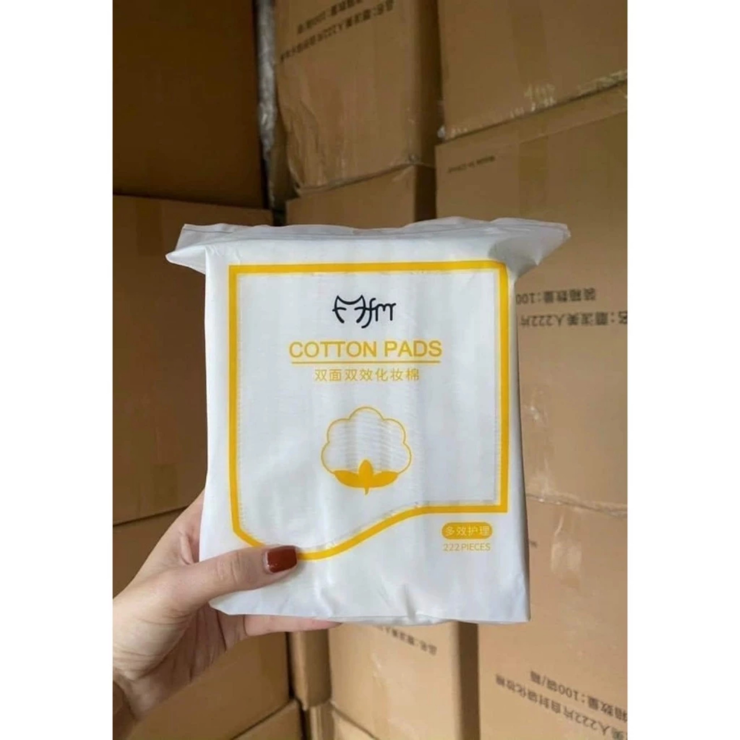 BÔNG TẨY TRANG 222 MIẾNG