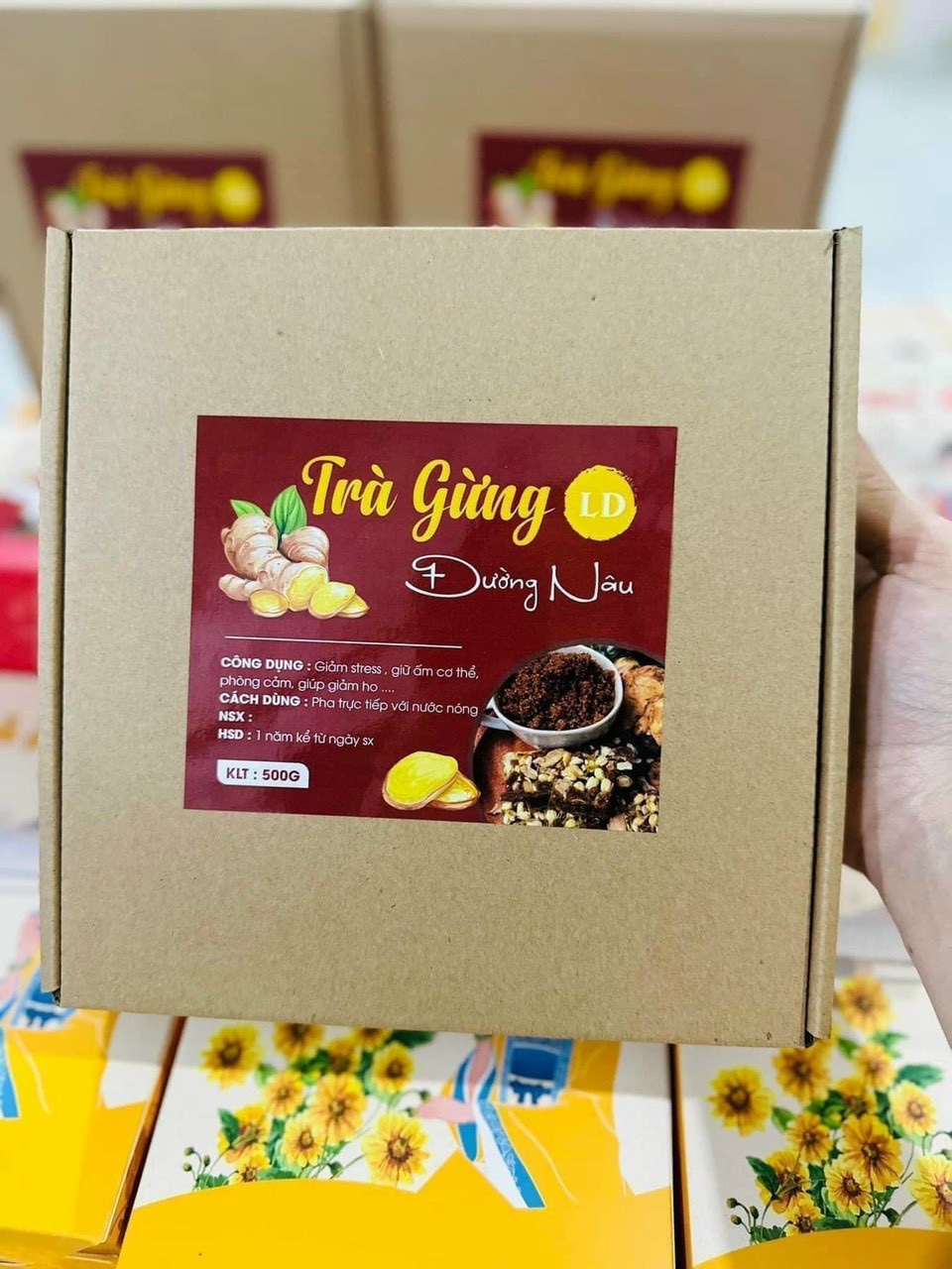 TRÀ GỪNG ĐƯỜNG NÂU