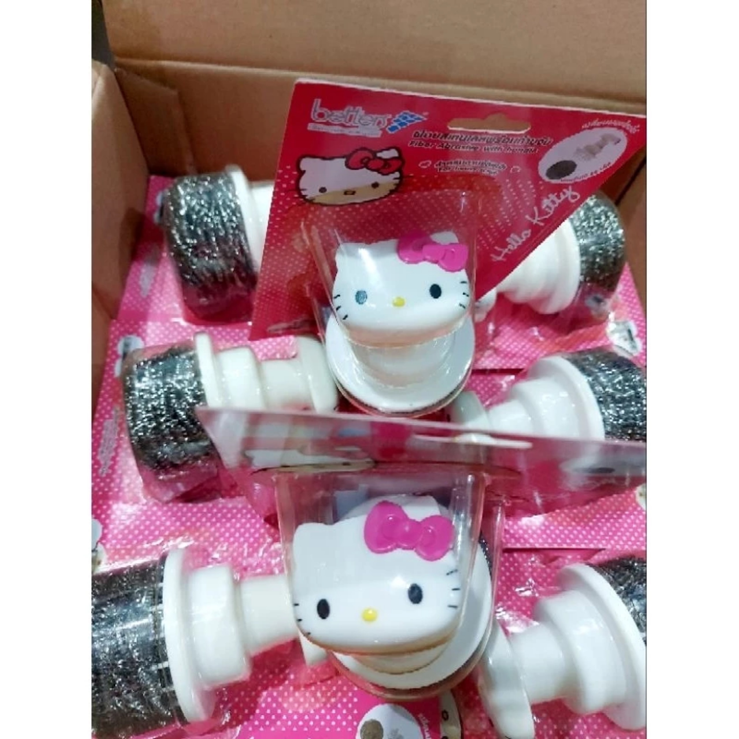DỤNG CỤ CHÙI XOONG HELLO KITTY