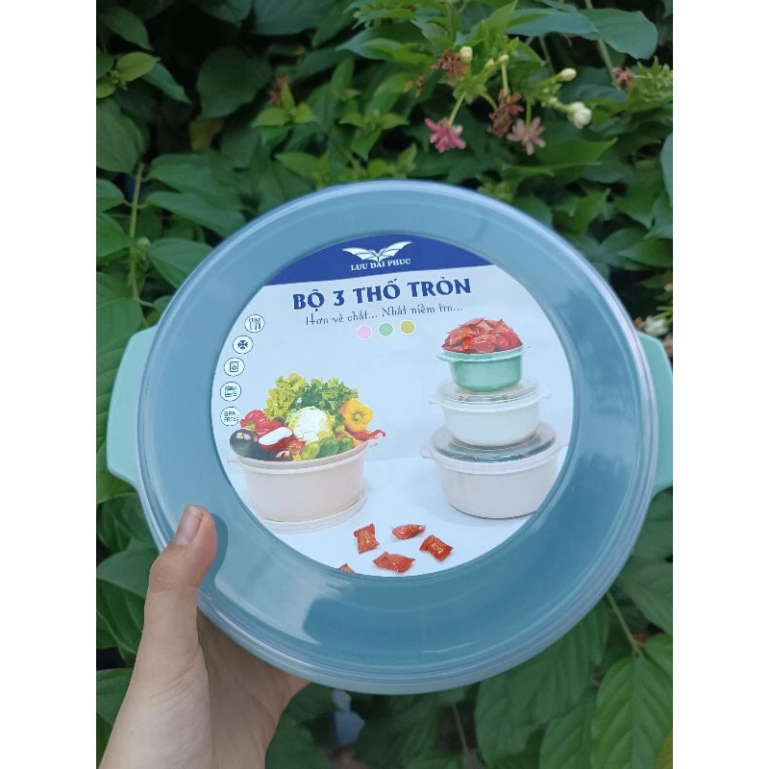 BỘ 3 THỐ TRÒN LƯU ĐẠI PHÚC