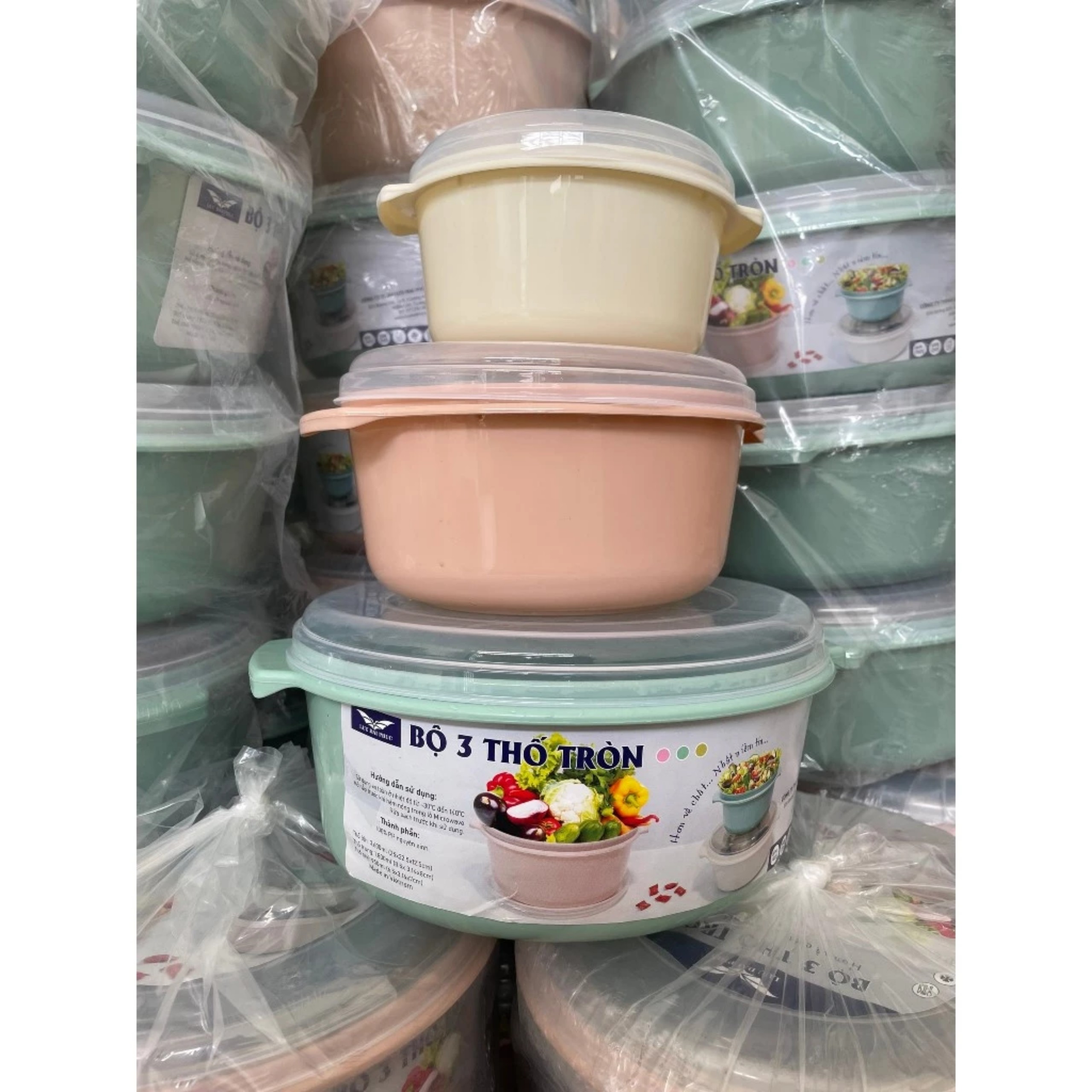 BỘ 3 THỐ TRÒN LƯU ĐẠI PHÚC