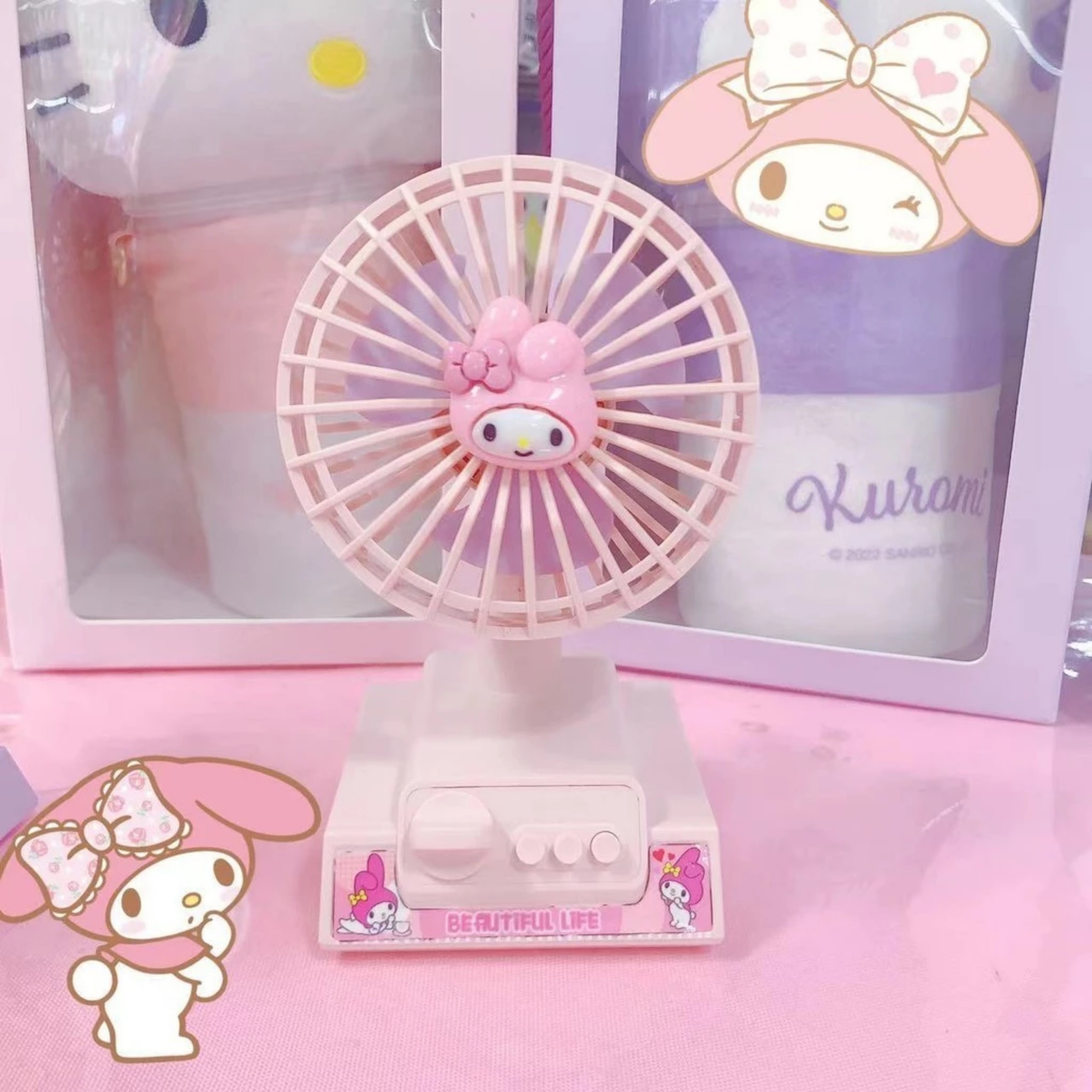 QUẠT MINI TÍCH ĐIỆN