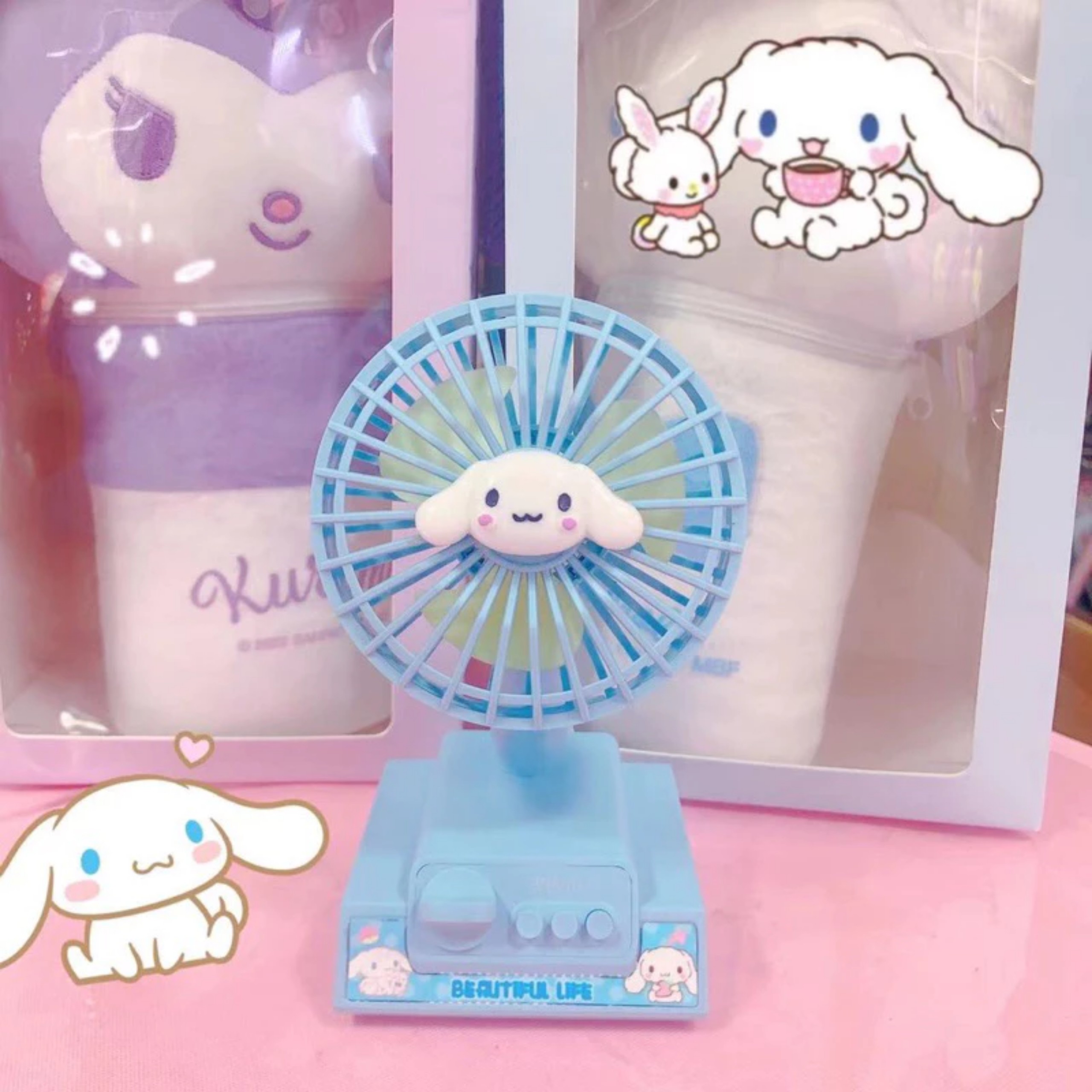 QUẠT MINI TÍCH ĐIỆN