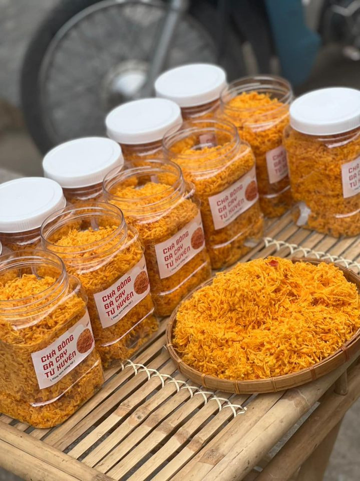 COMBO 2 CHÀ BÔNG GÀ CAY TỨ XUYÊN 500GR