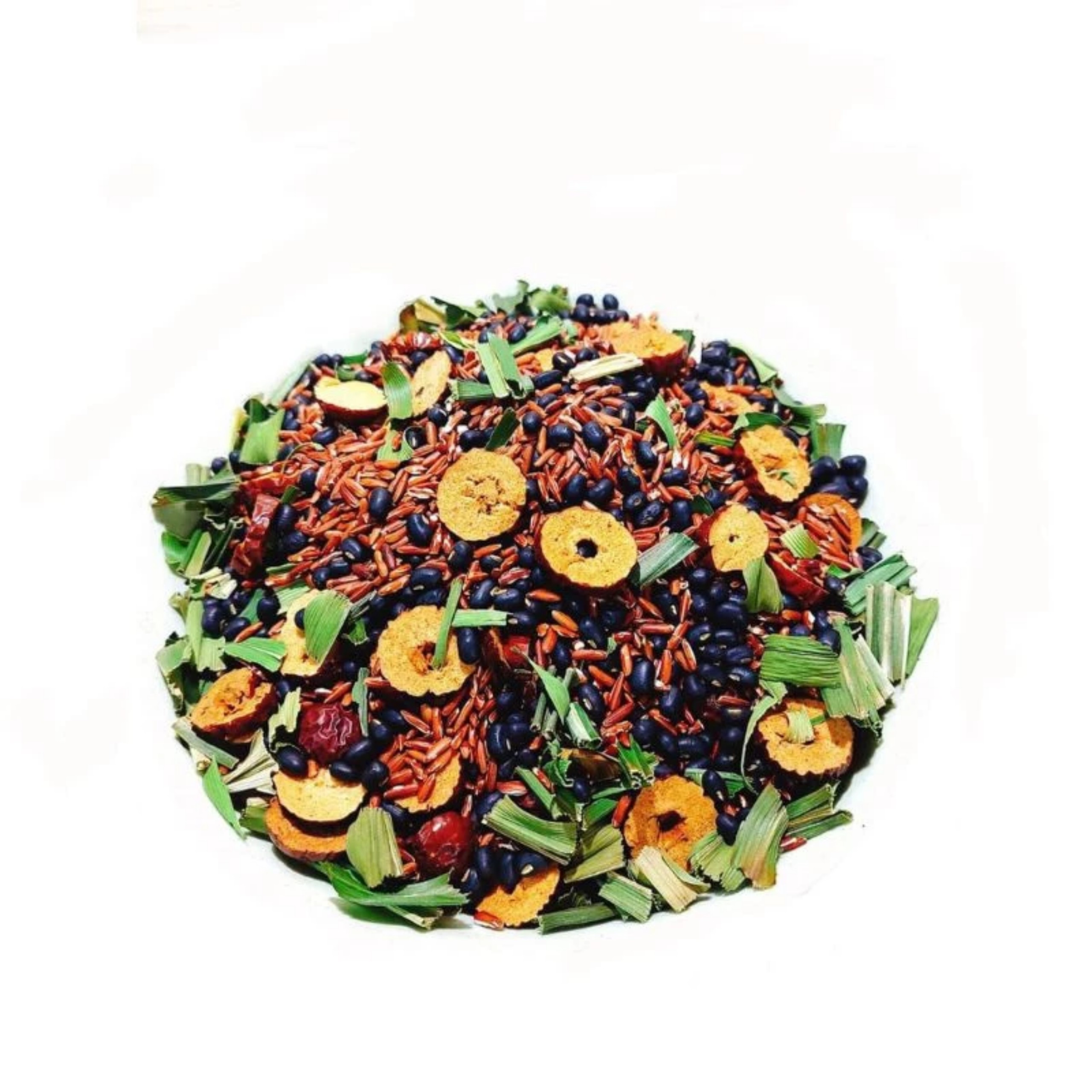 TRÀ GẠO LỨT, ĐẬU ĐEN, CỎ NGỌT, TÁO ĐỎ, LÁ DỨA