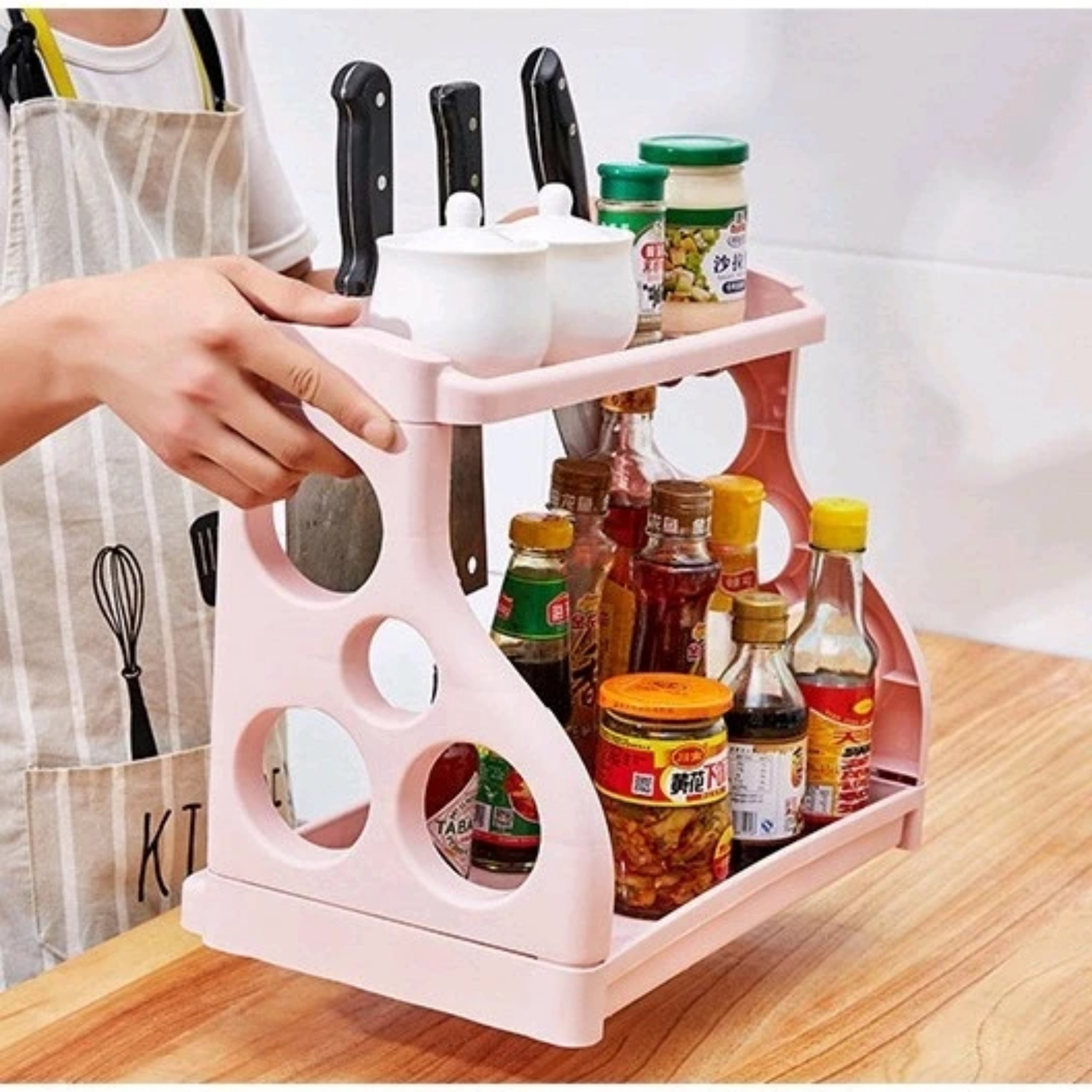 KỆ CHỮ B 2 TẦNG