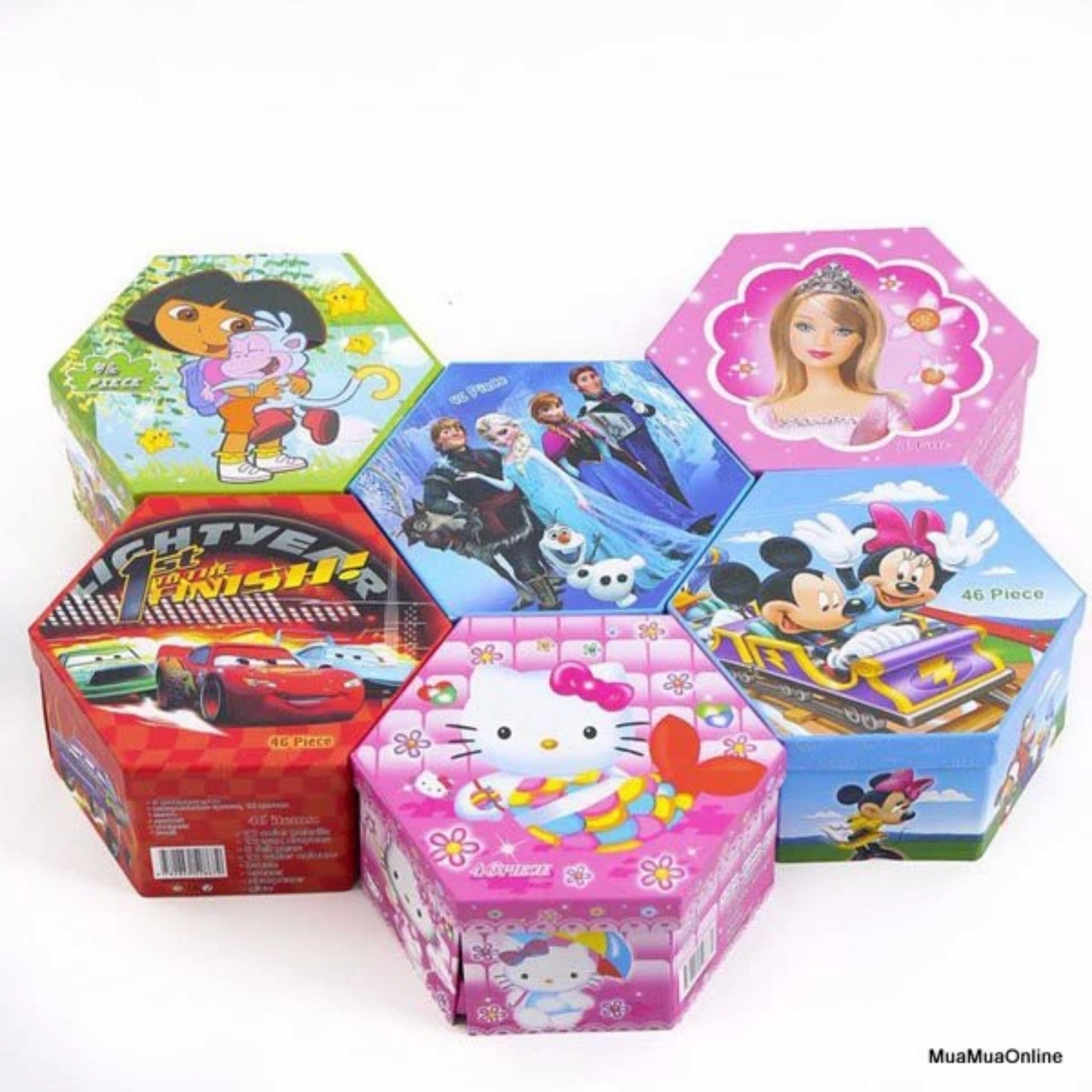 HỘP MÀU 4 TẦNG CHO BÉ